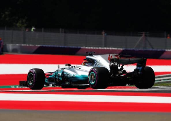 Motorsports: FIA Formula One World Championship WM Weltmeisterschaft 2017, Grand Prix of Austria, 44 Lewis Hamilton (GBR, Mercedes AMG Petronas F1 Team), Spielberg Austria xHOCHxZWEIx