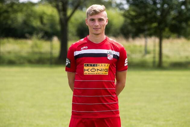 Weißensee , 070717 , Fußball, GER, 3.Liga, Porträttermin 2017 2018, FC Rot Weiß Erfurt , Elias Huth (Erfurt)