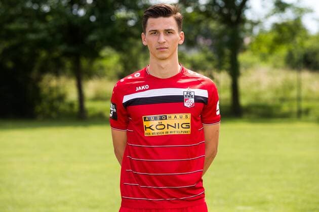 Weißensee , 070717 , Fußball, GER, 3.Liga, Porträttermin 2017 2018, FC Rot Weiß Erfurt , Theodor Bergmann (Erfurt)