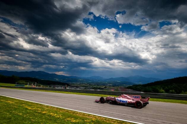 Bilder des Tages - SPORT Motorsports: FIA Formula One World Championship WM Weltmeisterschaft 2017, Grand Prix of Austria, 11 Sergio Perez (MEX, Sahara Force India F1 Team), Spielberg Austria xHOCHxZWEIx