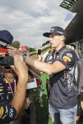FORMULA 1 - GP of Austria 2017 SPIELBERG,AUSTRIA,08.JUL.17 - MOTORSPORTS, FORMULA 1 - Grand Prix of Austria, Red Bull Ring, Styrian Green Carpet. Image shows Max Verstappen (NED Red Bull Racing). GEPAxpictures xFelixxRoittner