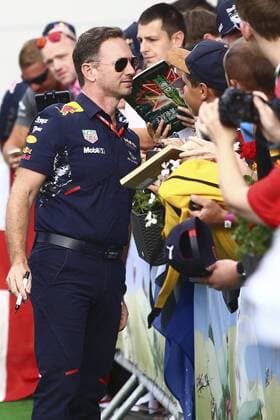 FORMULA 1 - GP of Austria 2017 SPIELBERG,AUSTRIA,08.JUL.17 - MOTORSPORTS, FORMULA 1 - Grand Prix of Austria, Red Bull Ring, Styrian Green Carpet. Image shows team principal Christian Horner (Red Bull Racing). GEPAxpictures xFelixxRoittner