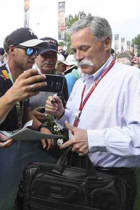 FORMULA 1 - GP of Austria 2017 SPIELBERG,AUSTRIA,08.JUL.17 - MOTORSPORTS, FORMULA 1 - Grand Prix of Austria, Red Bull Ring, Styrian Green Carpet. Image shows Chase Carey (F1). GEPAxpictures xFelixxRoittner