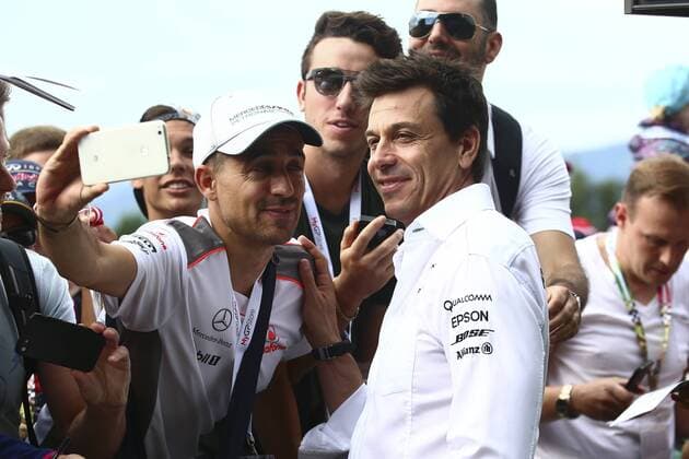 FORMULA 1 - GP of Austria 2017 SPIELBERG,AUSTRIA,08.JUL.17 - MOTORSPORTS, FORMULA 1 - Grand Prix of Austria, Red Bull Ring, Styrian Green Carpet. Image shows executive director Toto Wolff (Mercedes). GEPAxpictures xFelixxRoittner