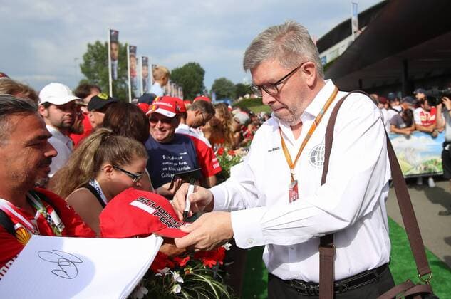 FORMULA 1 - GP of Austria 2017 SPIELBERG,AUSTRIA,08.JUL.17 - MOTORSPORTS, FORMULA 1 - Grand Prix of Austria, Red Bull Ring, Styrian Green Carpet. Image shows managing director Ross Brawn (F1 Motorsports). GEPAxpictures xChristianxWalgram