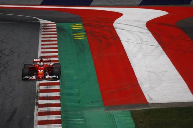Austrian Grand Prix, Red Bull Ring 06 - 09 July 2017 08.07.2017- Free practice 3, Sebastian Vettel (GER) Scuderia Ferrari SF70H 