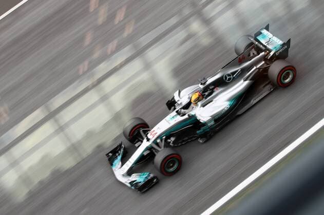 FORMULA 1 - GP of Austria 2017 SPIELBERG,AUSTRIA,08.JUL.17 - MOTORSPORTS, FORMULA 1 - Grand Prix of Austria, Red Bull Ring, qualifying. Image shows Lewis Hamilton (GBR Mercedes). GEPAxpictures xChristianxWalgram