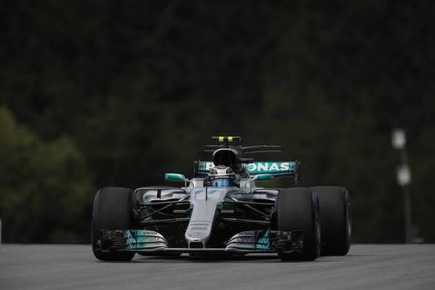 Austrian Grand Prix, Red Bull Ring 06 - 09 July 2017 08.07.2017- Free practice 3, Valtteri Bottas (FIN) Mercedes AMG F1 W08 
