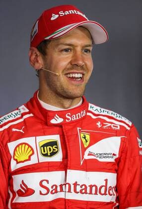 FORMULA 1 - GP of Austria 2017 SPIELBERG,AUSTRIA,08.JUL.17 - MOTORSPORTS, FORMULA 1 - Grand Prix of Austria, Red Bull Ring, press conference PK Pressekonferenz Image shows Sebastian Vettel (GER Ferrari). GEPAxpictures xDanielxGoetzhaber