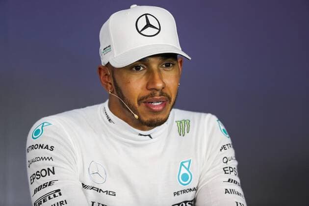 FORMULA 1 - GP of Austria 2017 SPIELBERG,AUSTRIA,08.JUL.17 - MOTORSPORTS, FORMULA 1 - Grand Prix of Austria, Red Bull Ring, press conference PK Pressekonferenz Image shows Lewis Hamilton (GBR Mercedes). GEPAxpictures xDanielxGoetzhaber