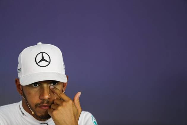 FORMULA 1 - GP of Austria 2017 SPIELBERG,AUSTRIA,08.JUL.17 - MOTORSPORTS, FORMULA 1 - Grand Prix of Austria, Red Bull Ring, press conference PK Pressekonferenz Image shows Lewis Hamilton (GBR Mercedes). GEPAxpictures xDanielxGoetzhaber