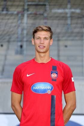 Neuzgang Maximilian Thiel ( 1. FC Heidenheim 21 ), Fussball, GER, 2.Liga, Portraettermin 2017 2018, 1.FC Heidenheim, 08.07.2017, Heidenheim Copyright: xLanger Eibner-Pressefotox EP_HLR