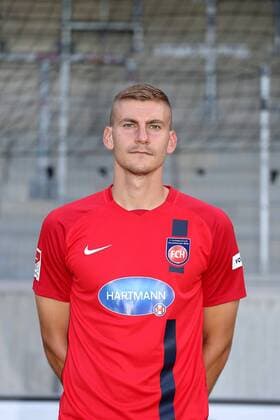 Kevin Kraus ( 1.FC Heidenheim 23), Fussball, GER, 2.Liga, Portraettermin 2017 2018, 1.FC Heidenheim, 08.07.2017, Heidenheim Copyright: xLanger Eibner-Pressefotox EP_HLR