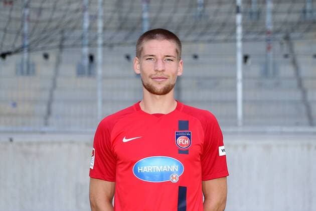 Neuzugang Kolja Pusch ( 1. FC Heidenheim 27 ), Fussball, GER, 2.Liga, Portraettermin 2017 2018, 1.FC Heidenheim, 08.07.2017, Heidenheim Copyright: xLanger Eibner-Pressefotox EP_HLR