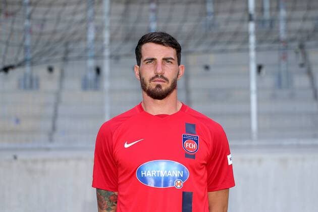 Norman Theuerkauf ( 1.FC Heidenheim 30), Fussball, GER, 2.Liga, Portraettermin 2017 2018, 1.FC Heidenheim, 08.07.2017, Heidenheim Copyright: xLanger Eibner-Pressefotox EP_HLR