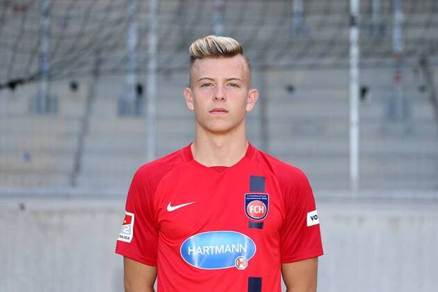 Tim Skarke ( 1.FC Heidenheim 38), Fussball, GER, 2.Liga, Portraettermin 2017 2018, 1.FC Heidenheim, 08.07.2017, Heidenheim Copyright: xLanger Eibner-Pressefotox EP_HLR