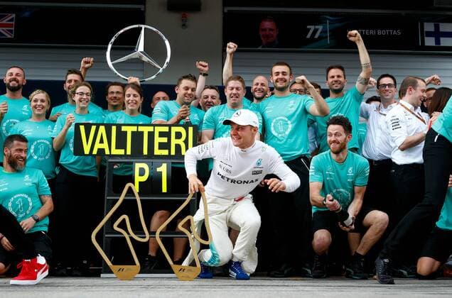 Motorsports: FIA Formula One World Championship WM Weltmeisterschaft 2017, Grand Prix of Austria, 77 Valtteri Bottas (FIN, Mercedes AMG Petronas F1 Team), Spielberg Austria xHOCHxZWEIx