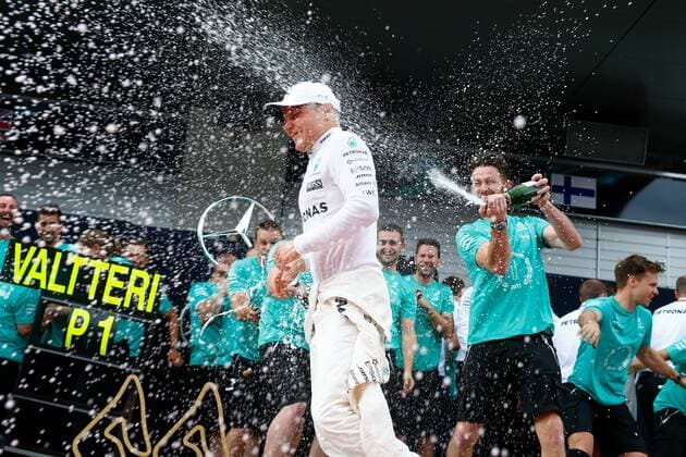 Motorsports: FIA Formula One World Championship WM Weltmeisterschaft 2017, Grand Prix of Austria, 77 Valtteri Bottas (FIN, Mercedes AMG Petronas F1 Team), Spielberg Austria xHOCHxZWEIx