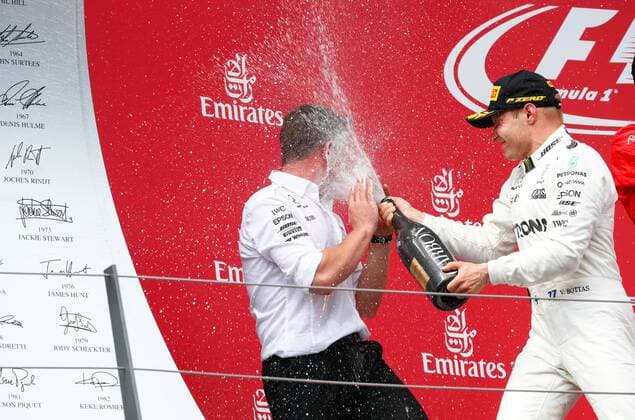 Motorsports: FIA Formula One World Championship WM Weltmeisterschaft 2017, Grand Prix of Austria, Michael Harre, 77 Valtteri Bottas (FIN, Mercedes AMG Petronas F1 Team), Spielberg Austria xHOCHxZWEIx