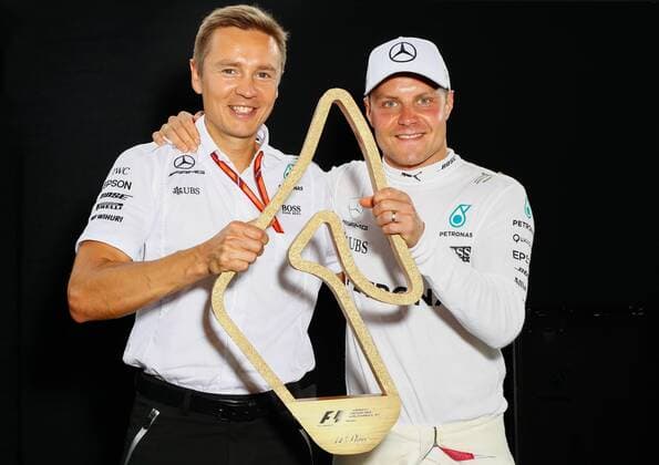 Themen der Woche Bilder des Tages - SPORT Motorsports: FIA Formula One World Championship WM Weltmeisterschaft 2017, Grand Prix of Austria, Michael Harre, 77 Valtteri Bottas (FIN, Mercedes AMG Petronas F1 Team), Spielberg Austria xHOCHxZWEIx