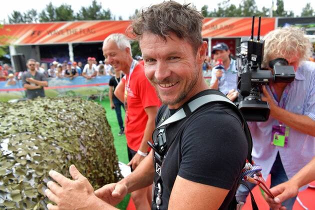FORMULA 1 - GP of Austria 2017 SPIELBERG,AUSTRIA,09.JUL.17 - MOTORSPORTS, FORMULA 1 - Grand Prix of Austria, Red Bull Ring. Image shows Felix Baumgartner . GEPAxpictures xMichaelxRiedler