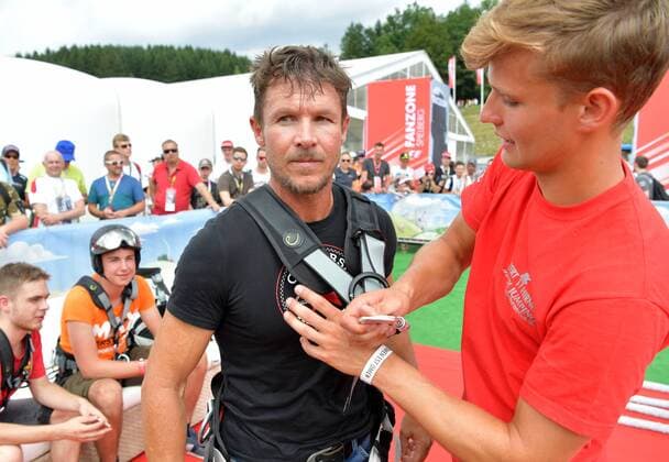 FORMULA 1 - GP of Austria 2017 SPIELBERG,AUSTRIA,09.JUL.17 - MOTORSPORTS, FORMULA 1 - Grand Prix of Austria, Red Bull Ring. Image shows Felix Baumgartner. GEPAxpictures xMichaelxRiedler