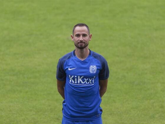Fußball 3. Liga, Porträttermin 2017 2018 SV Meppen am 08.07.2017 in der Hänsch-Arena in Meppen. Max Kremer LS