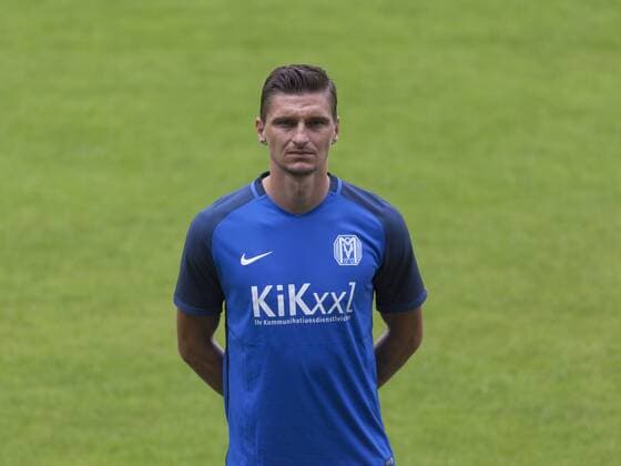 Fußball 3. Liga, Porträttermin 2017 2018 SV Meppen am 08.07.2017 in der Hänsch-Arena in Meppen. Jovan Vidovic LS