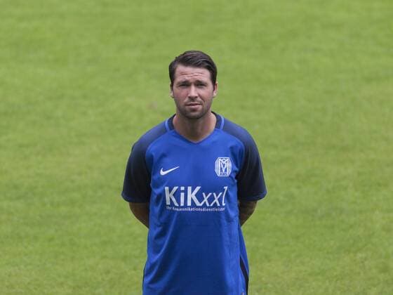 Fußball 3. Liga, Porträttermin 2017 2018 SV Meppen am 08.07.2017 in der Hänsch-Arena in Meppen. Jens Robben LS