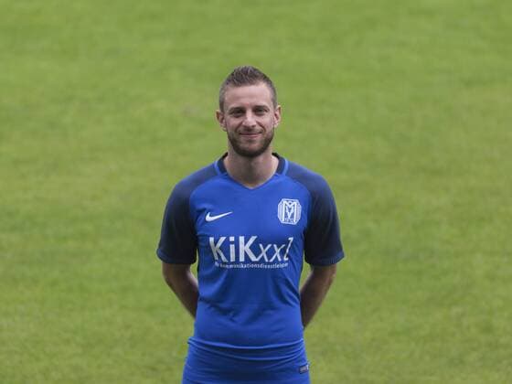 Fußball 3. Liga, Porträttermin 2017 2018 SV Meppen am 08.07.2017 in der Hänsch-Arena in Meppen. David Vrzogic LS