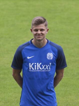 Fußball 3. Liga, Porträttermin 2017 2018 SV Meppen am 08.07.2017 in der Hänsch-Arena in Meppen. Yannik Nuxoll LS