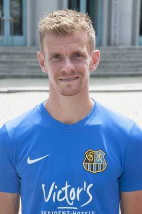 Das Team des ersten FC Saarbrücken am Samstag (08.07.2017) in Saarbrücken. Im Bild: Manuel Zeitz ( 8). bub