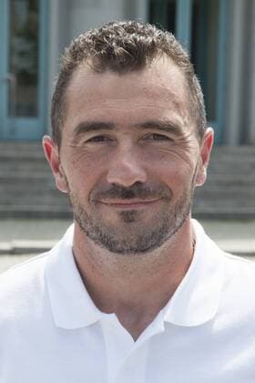 Das Team des ersten FC Saarbrücken am Samstag (08.07.2017) in Saarbrücken. Im Bild: Frank Kackert (Torwart-Trainer). bub