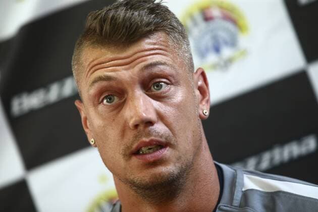 SOCCER - CL, qualification, Hibernians vs RBS PAOLA,MALTA,10.JUL.17 - SOCCER - UEFA Champions League, qualification, FC Hibernians vs Red Bull Salzburg, preview, press conference PK Pressekonferenz RBS. Image shows Alexander Walke (RBS). GEPAxpictures xFelixxRoittner