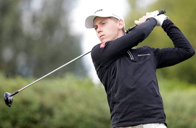 GOLF - European Amateur Team Championship ATZENBRUGG,AUSTRIA,11.JUL.17 - GOLF - European Amateur Team Championship, Diamond Country Club. Image shows John Axelsen (DEN). GEPAxpictures xWalterxLuger