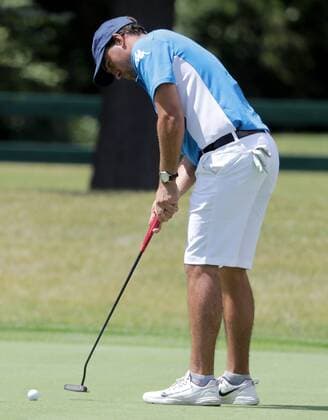 GOLF - European Amateur Team Championship ATZENBRUGG,AUSTRIA,11.JUL.17 - GOLF - European Amateur Team Championship, Diamond Country Club. Image shows Philip Geerts (ITA). GEPAxpictures xWalterxLuger