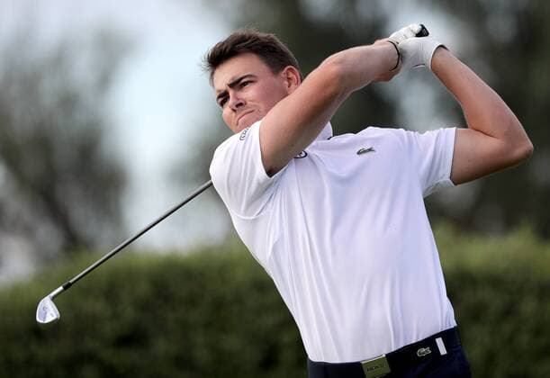 GOLF - European Amateur Team Championship ATZENBRUGG,AUSTRIA,11.JUL.17 - GOLF - European Amateur Team Championship, Diamond Country Club. Image shows Pierre Mazier (FRA). GEPAxpictures xWalterxLuger