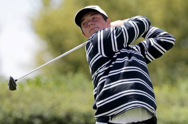GOLF - European Amateur Team Championship ATZENBRUGG,AUSTRIA,11.JUL.17 - GOLF - European Amateur Team Championship, Diamond Country Club. Image shows Viktor Hovland (NOR). GEPAxpictures xWalterxLuger