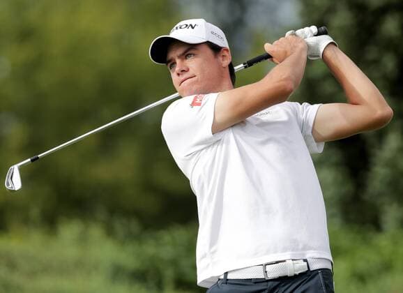 GOLF - European Amateur Team Championship ATZENBRUGG,AUSTRIA,11.JUL.17 - GOLF - European Amateur Team Championship, Diamond Country Club. Image shows Kristoffer Ventura (NOR). GEPAxpictures xWalterxLuger