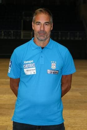 Torwarttrainer Tomas Runar Svensson (SC Magdeburg) - Handball Bundesliga Saison 2017-2018 Offizeller Fototermin SC Magdeburg in der GETEC Arena in Magdeburg - Einzelbild,Portrait,Deutschland, Handball, Mann, Maenner,12.07.2017