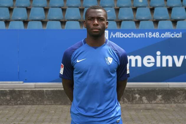 Fußball, GER, 2.BL, Porträttermin 2017 2018, VfL Bochum, Ulrich Bapoh (VfL Bochum)