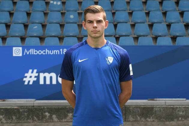 Fußball, GER, 2.BL, Porträttermin 2017 2018, VfL Bochum, Maxim Leitsch (VfL Bochum)