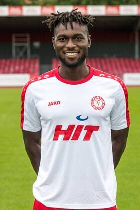 Fußball, GER, 3.Liga, Porträttermin 2017 2018, S. C. Fortuna Köln, Bernard Kyere ( Koeln ) Portraittermin Fortuna Köln