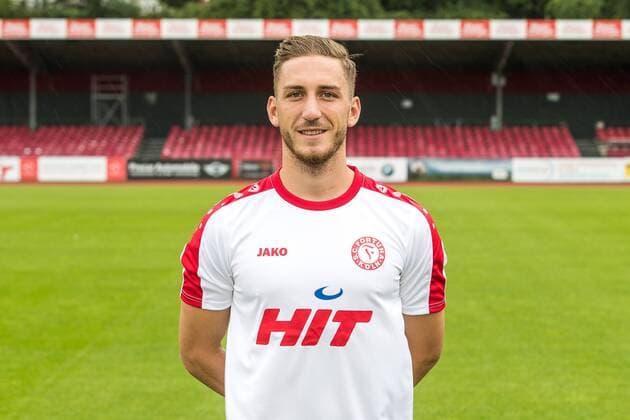 Fußball, GER, 3.Liga, Porträttermin 2017 2018, S. C. Fortuna Köln, Robin Scheu ( Koeln ) Portraittermin Fortuna Köln
