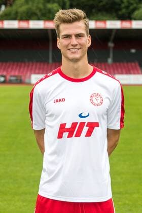 Fußball, GER, 3.Liga, Porträttermin 2017 2018, S. C. Fortuna Köln, Moritz Fritz ( Koeln ) Portraittermin Fortuna Köln