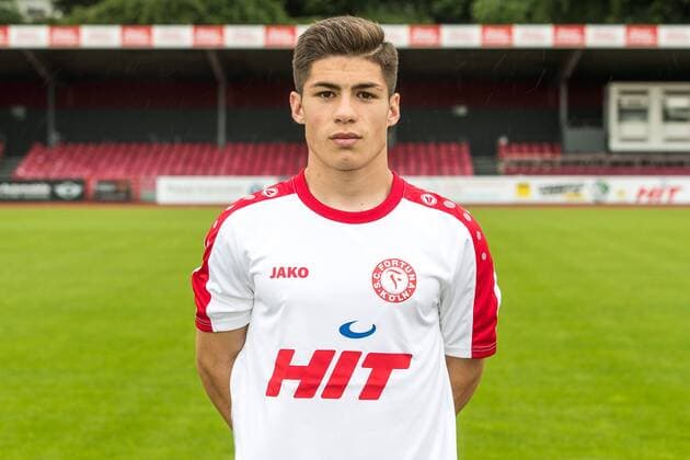Fußball, GER, 3.Liga, Porträttermin 2017 2018, S. C. Fortuna Köln, Ali Ceylan ( Koeln ) Portraittermin Fortuna Köln