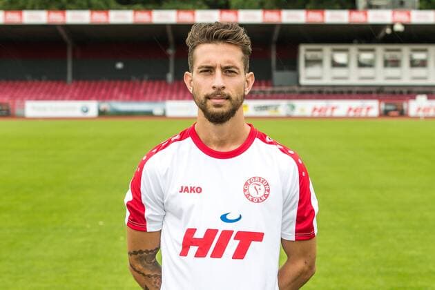 Fußball, GER, 3.Liga, Porträttermin 2017 2018, S. C. Fortuna Köln, Manuel Farrona Pulido ( Koeln ) Portraittermin Fortuna Köln