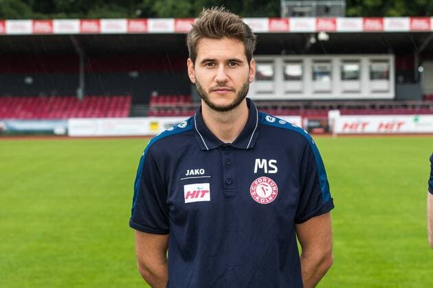 Fußball, GER, 3.Liga, Porträttermin 2017 2018, S. C. Fortuna Köln, Physiotherapeut Marcel Schuster ( Koeln ) Portraittermin Fortuna Köln