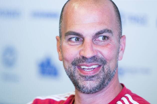FC Luzern press conference PK Pressekonferenz - Osijek, Croatia 12.07.2017., Osijek, Croatia - FC Luzern manager, Markus Babbel, during press conference before football match with NK Osijek.  DavorxJavorovic PIXSELL