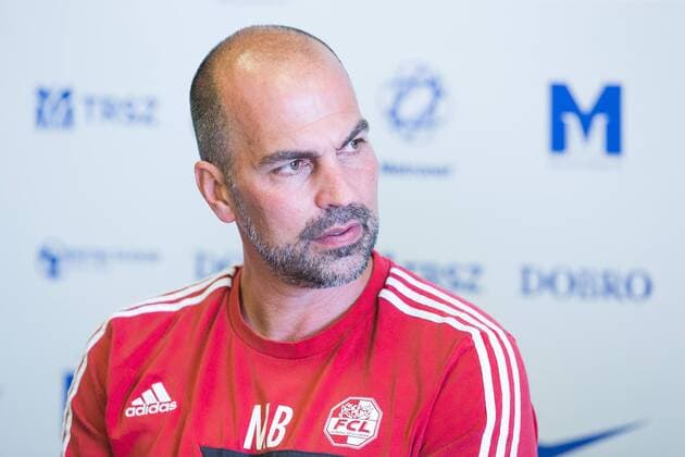 FC Luzern press conference PK Pressekonferenz - Osijek, Croatia 12.07.2017., Osijek, Croatia - FC Luzern manager, Markus Babbel, during press conference before football match with NK Osijek.  DavorxJavorovic PIXSELL